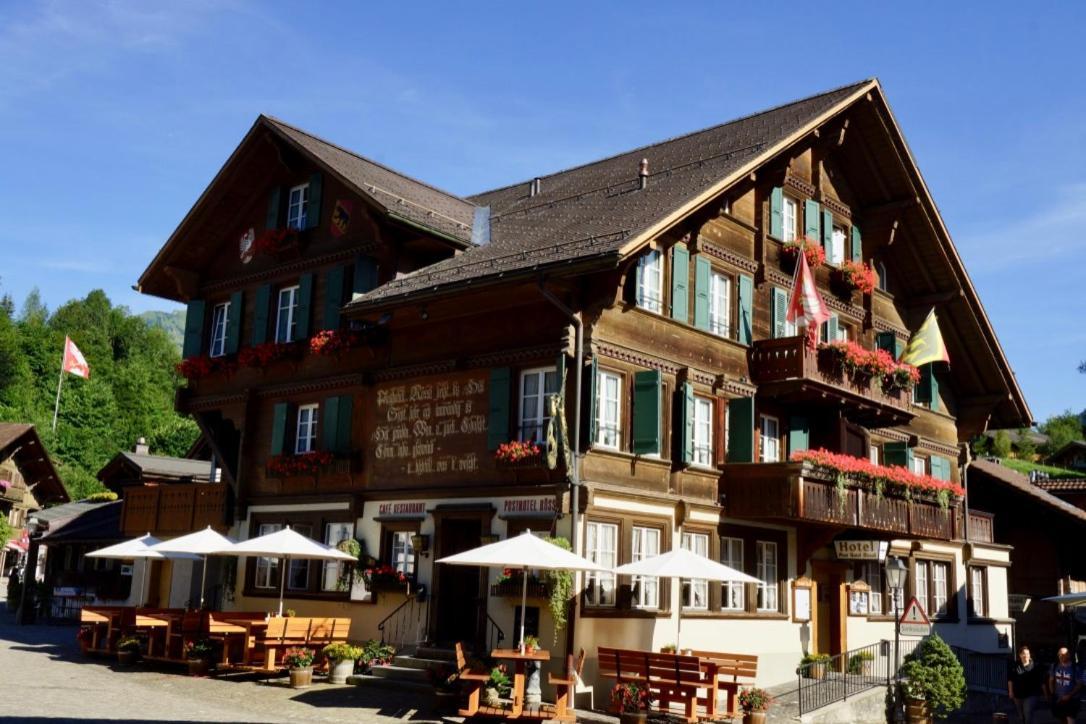 Posthotel Roessli Gstaad Luaran gambar