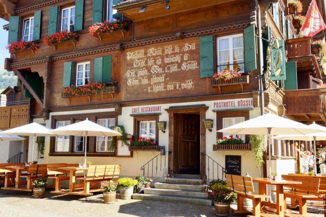 Posthotel Roessli Gstaad Luaran gambar